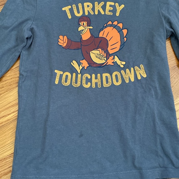 🎃 Halloween and Thanksgiving Long Sleeve Shirts Sold Together 5T - Picture 3 of 4